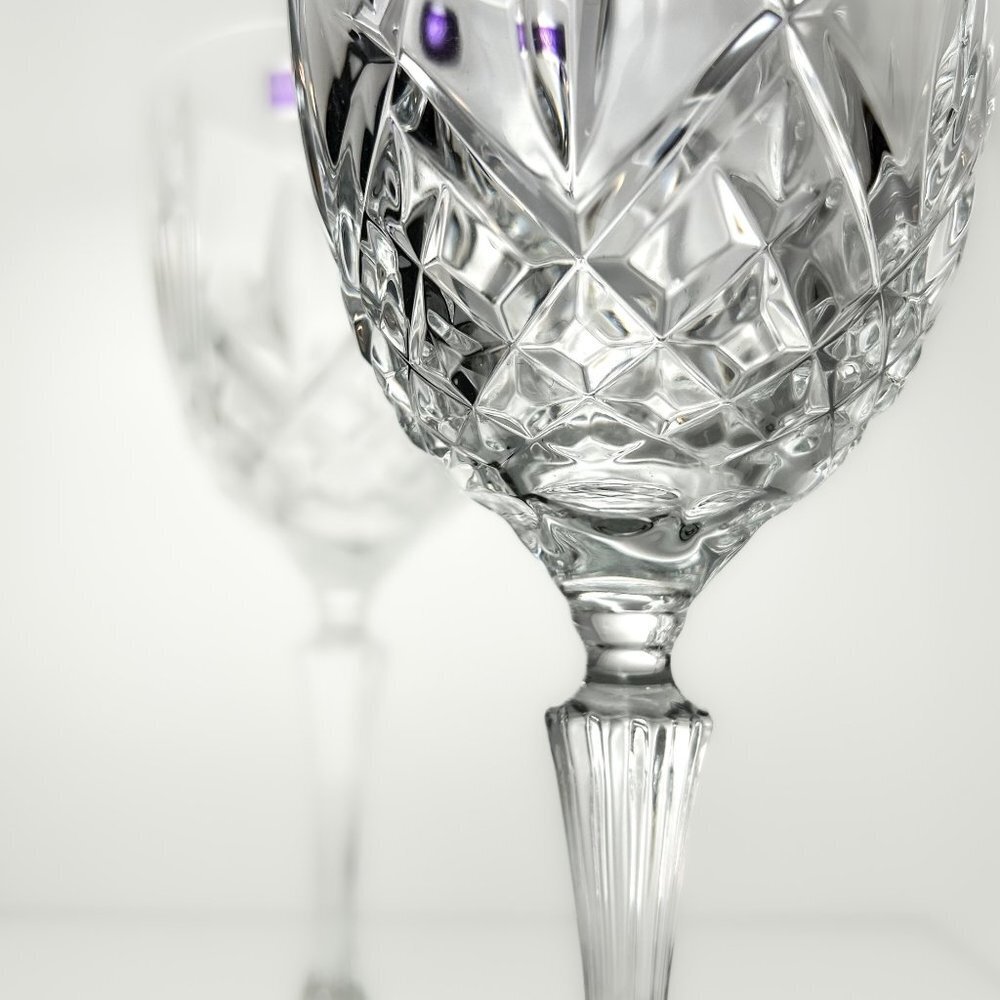 Mikasa Waterford Crystal Goblets | Wine Glasses | Beautiful Glassware for Two - Picture 6 of 8